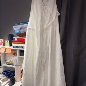 maliyah maxi dress babyboo in ivory/white